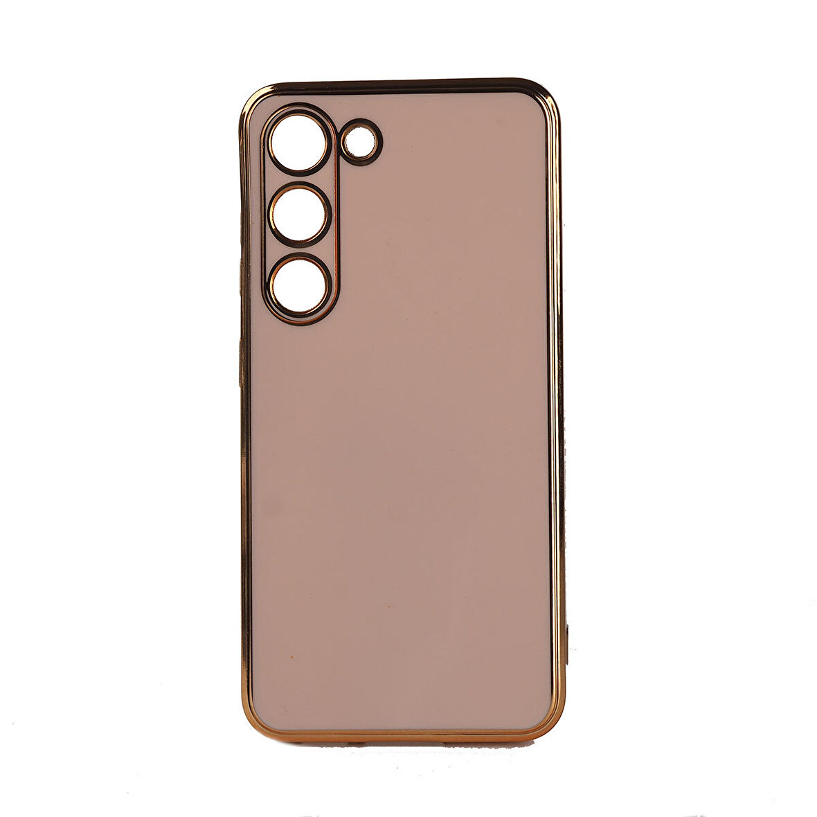 Galaxy S23 Plus Uyumlu Zore Bark Kapak-Rose Gold