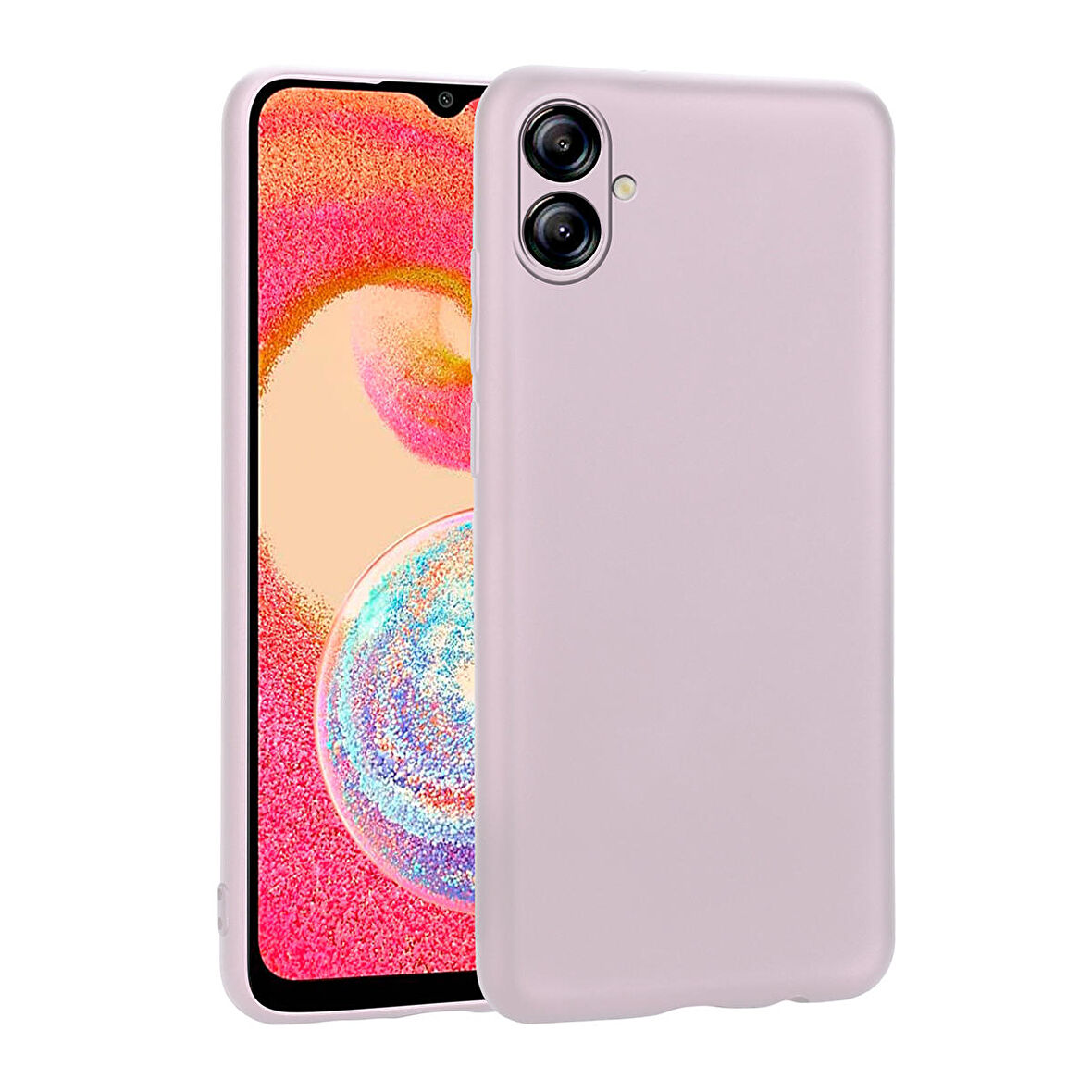 Galaxy A04E Uyumlu Zore Premier Silikon Kapak-Rose Gold