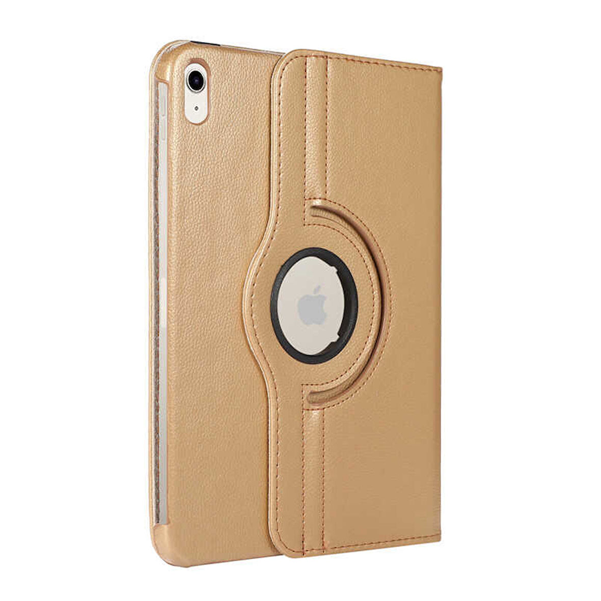 iPad 11.Nesil 2025 ​MXSP Dönebilen Standlı Kılıf - Gold