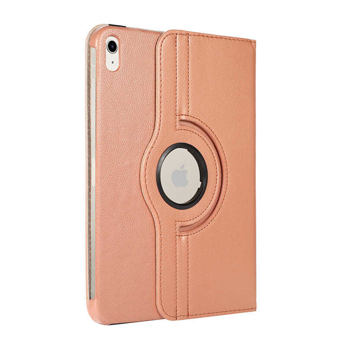 iPad 11.Nesil 2025 ​MKST Dönebilen Standlı Kılıf - Rose Gold