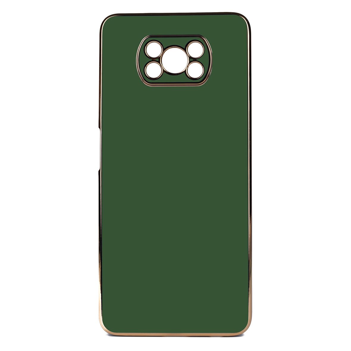 Xiaomi Poco X3 Kılıf Zore Bark Kapak-Koyu Yeşil