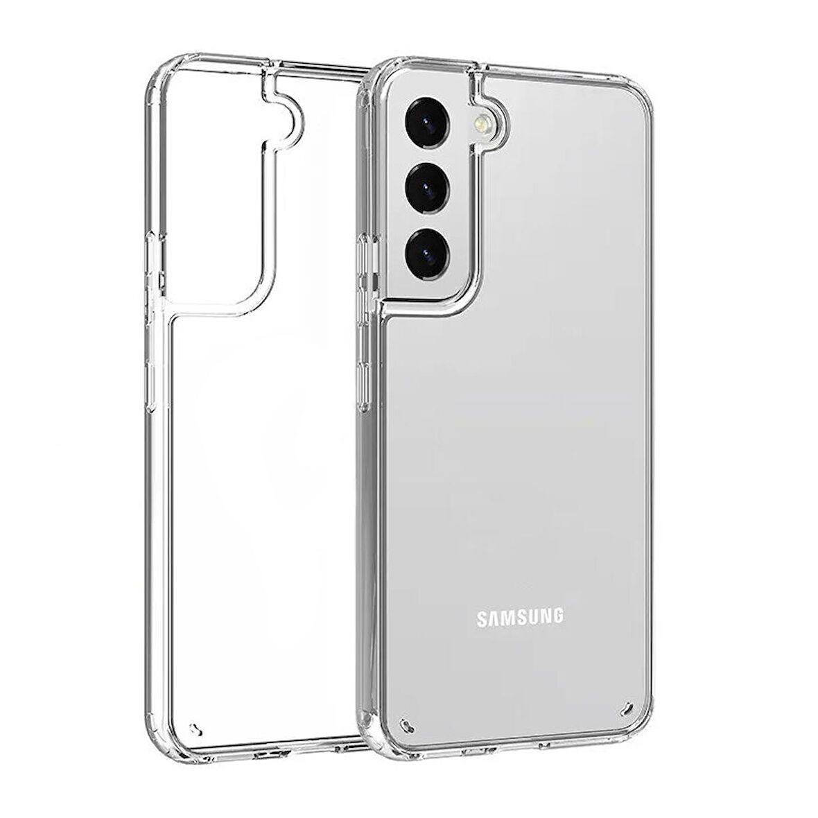 Galaxy S22 Kılıf Zore 2mm Anti Shock Silikon