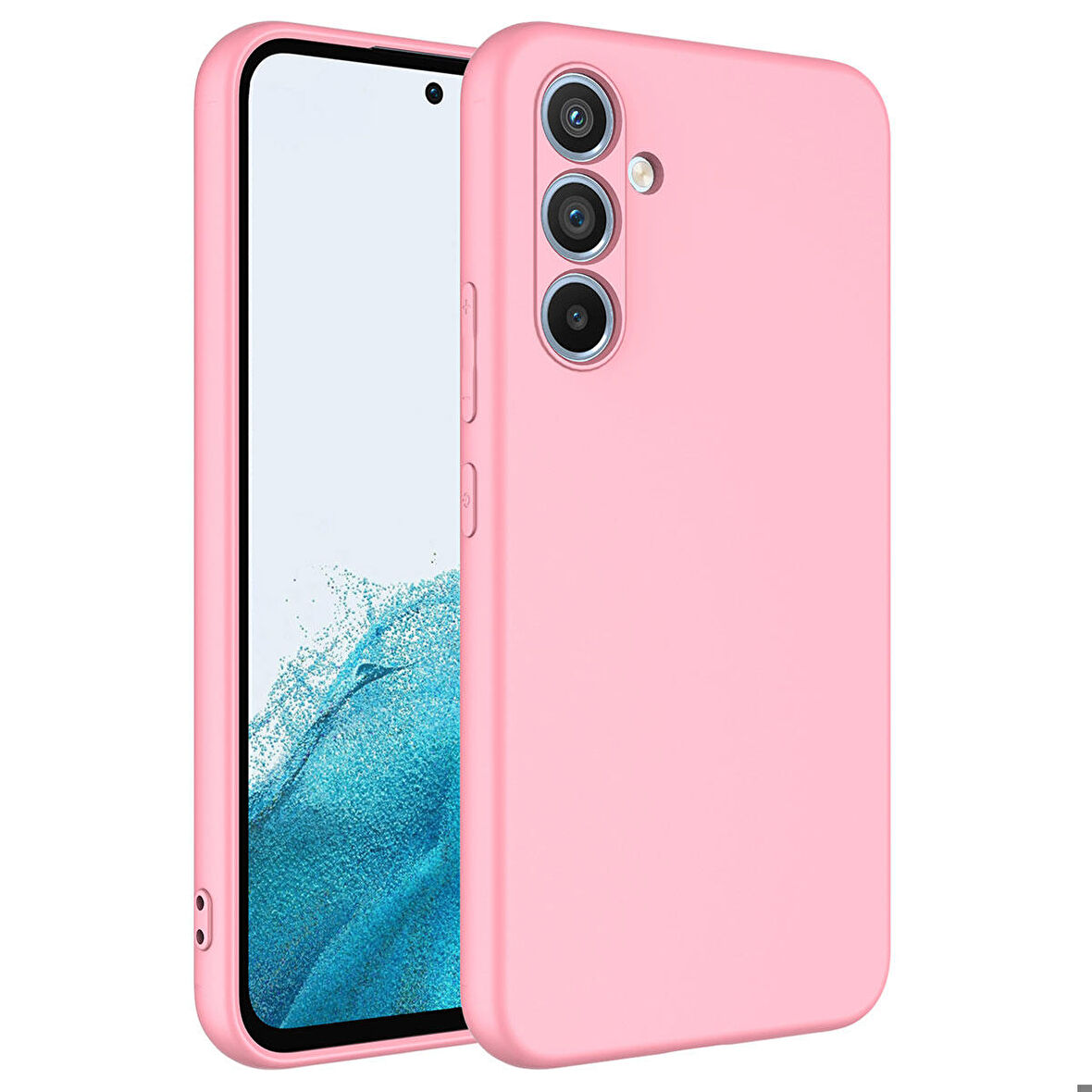 Galaxy A24 Uyumlu Zore Mara Lansman Kapak-Pembe