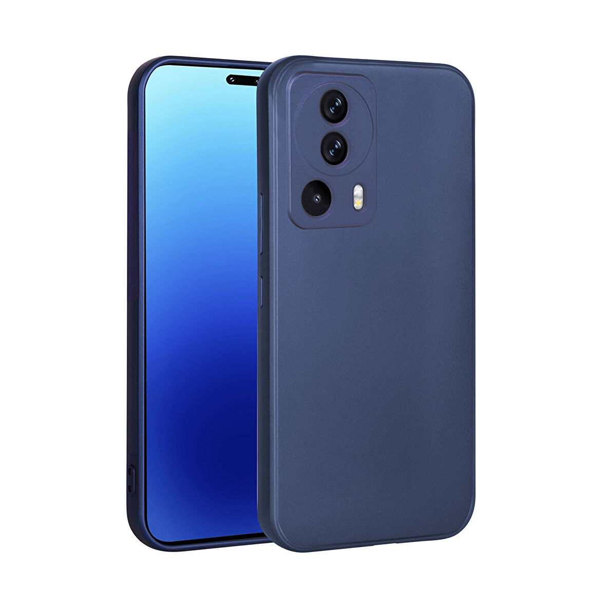 Xiaomi Mi 13 Lite Kılıf Zore Premier Silikon Kapak-Lacivert