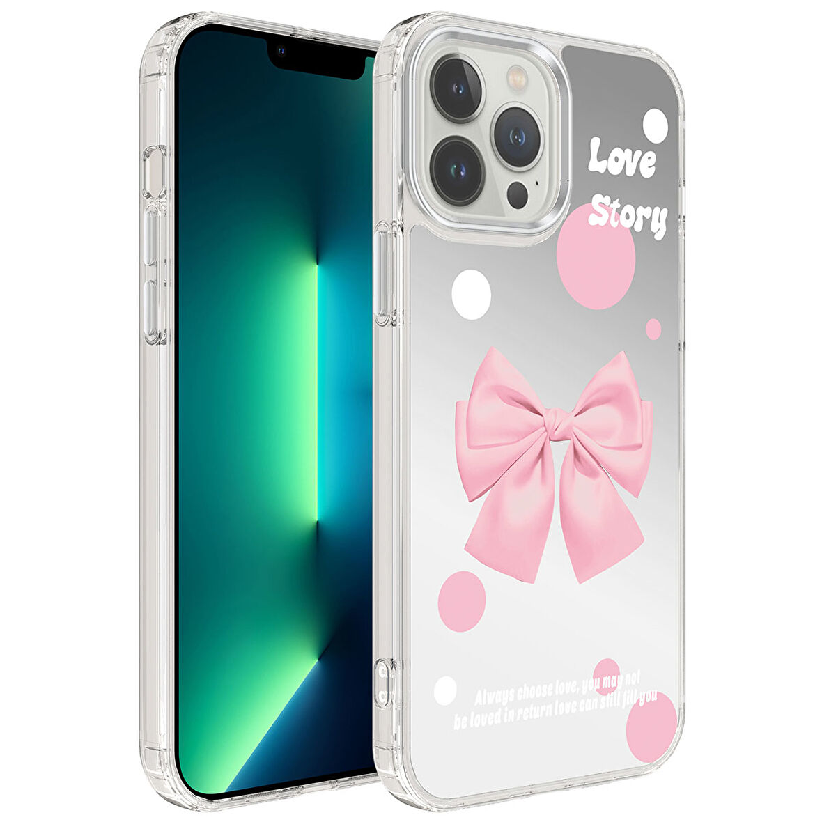 iPhone 13 Pro Max Uyumlu AirBagli Parlak Tasarımlı Zore Mimbo Kılıf-NO2