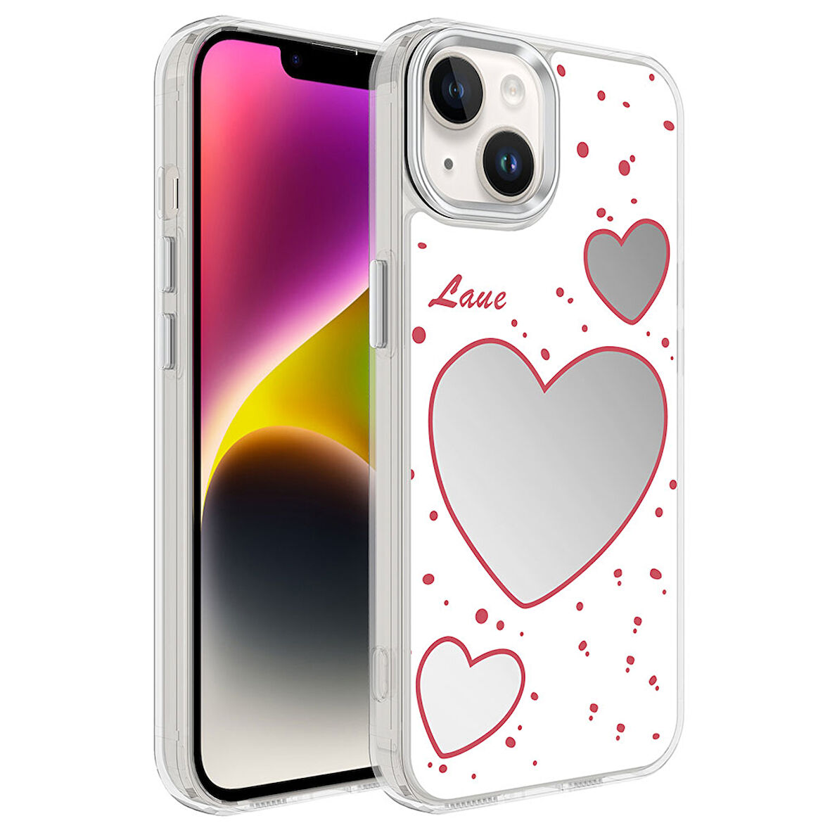 iPhone 14 Plus Uyumlu AirBagli Parlak Tasarımlı Zore Mimbo Kılıf-NO3