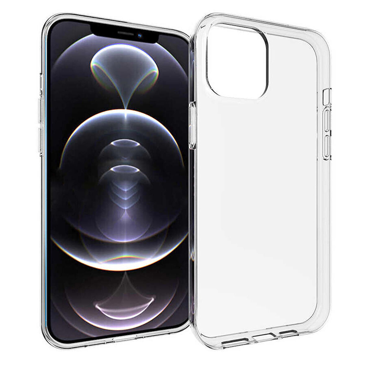 Apple iPhone 15 Pro Max Yumuşak Şeffaf Ince Esnek Renksiz Silikon Süper Silikon Kılıf