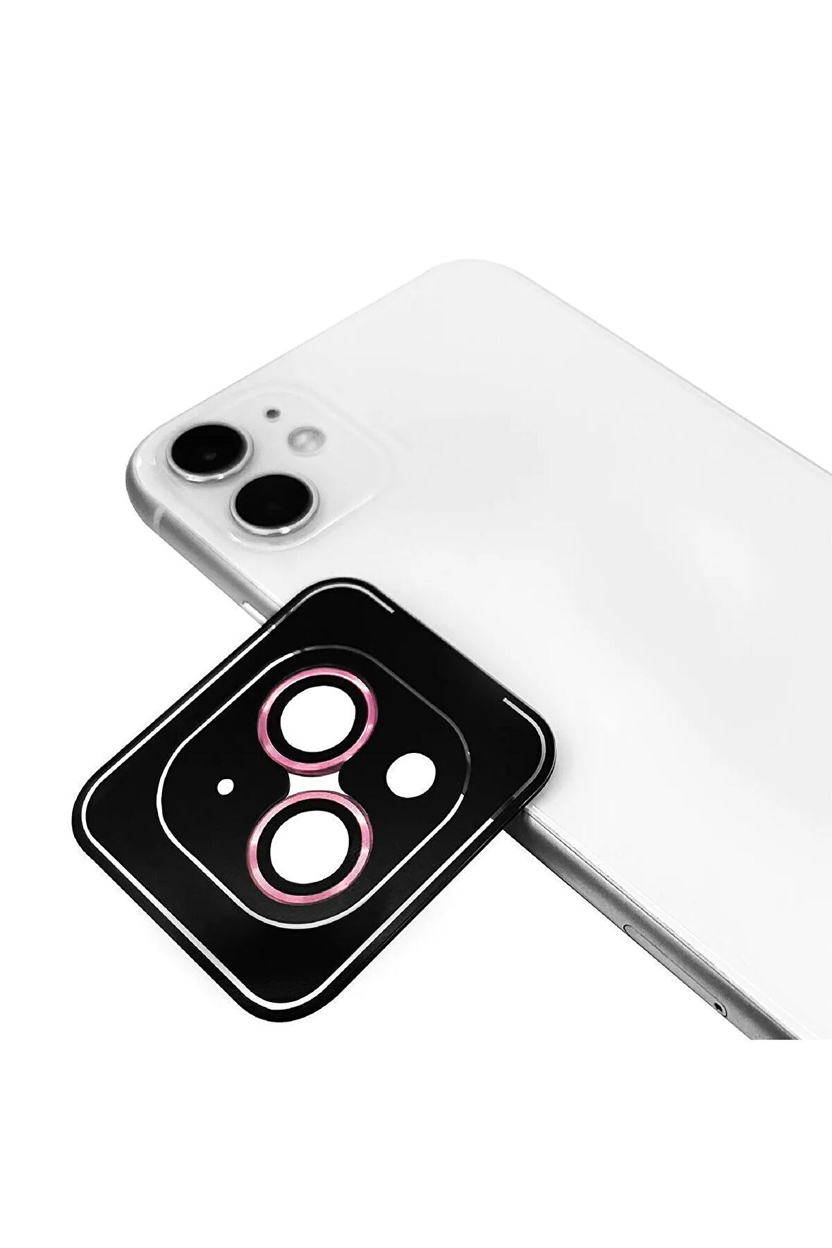 İphone 15 Uyumlu Cl-11 Safir Parmak Izi Bırakmayan Anti-reflective Kamera Lens Koruyucu