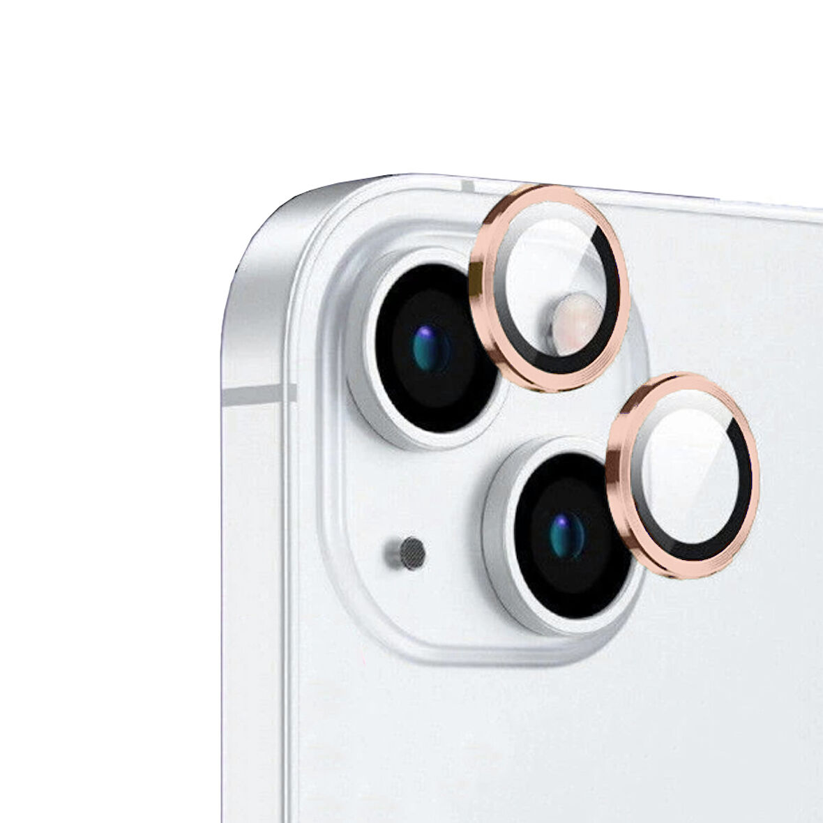 iPhone 15 Uyumlu Zore CL-12 Premium Safir Parmak İzi Bırakmayan Anti-RefCLOive Kamera CLO Kor