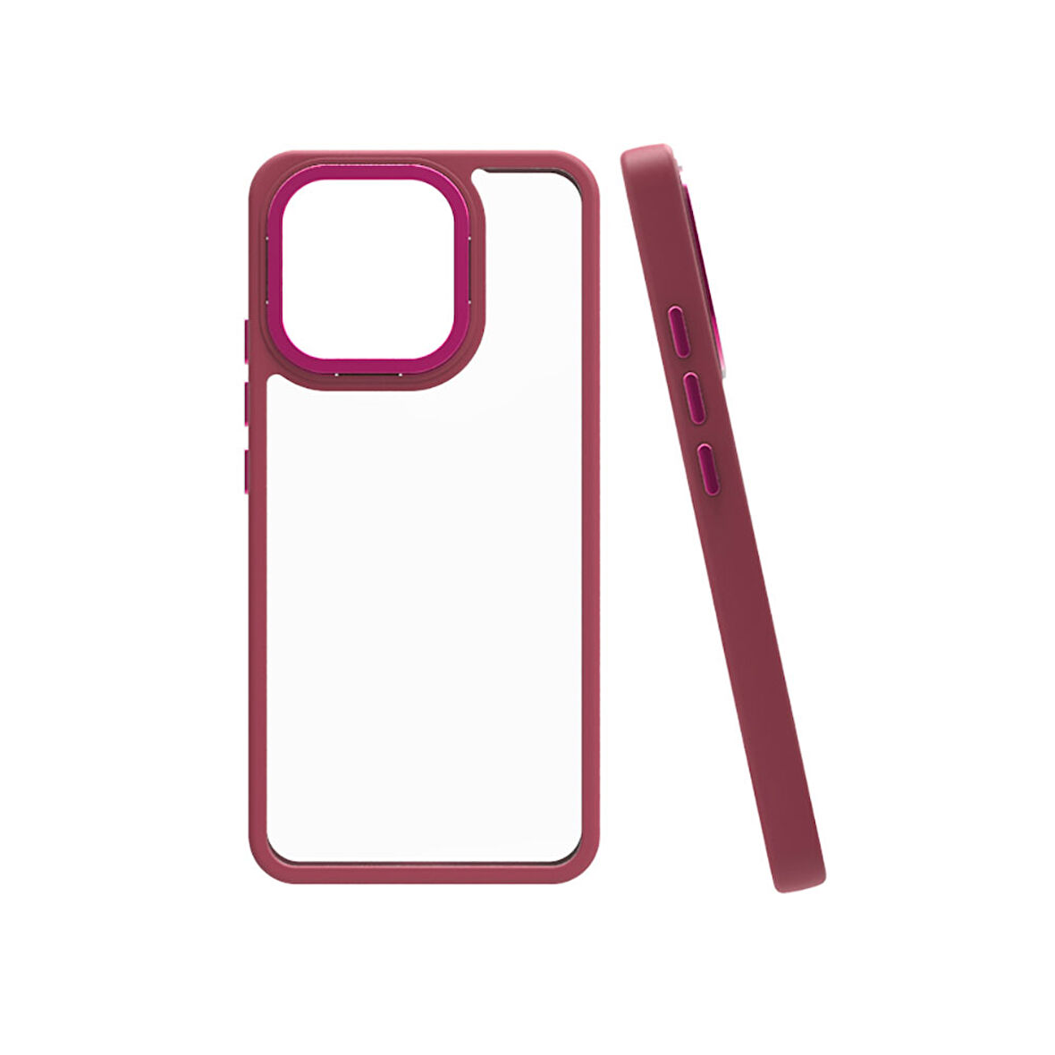 Xiaomi Mi 13 Kılıf Zore Flora Kapak-Kırmızı