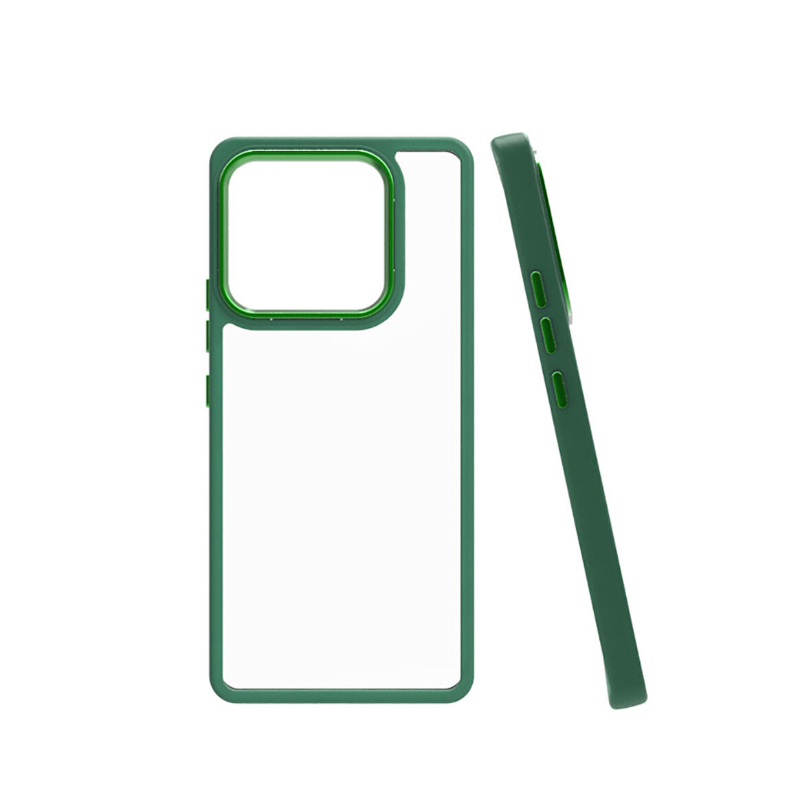 Xiaomi Mi 13 Pro Kamera Çıkıntılı Arkası Şeffaf Köşeleri Parlak Renkli Işlemeli Flora Kapak