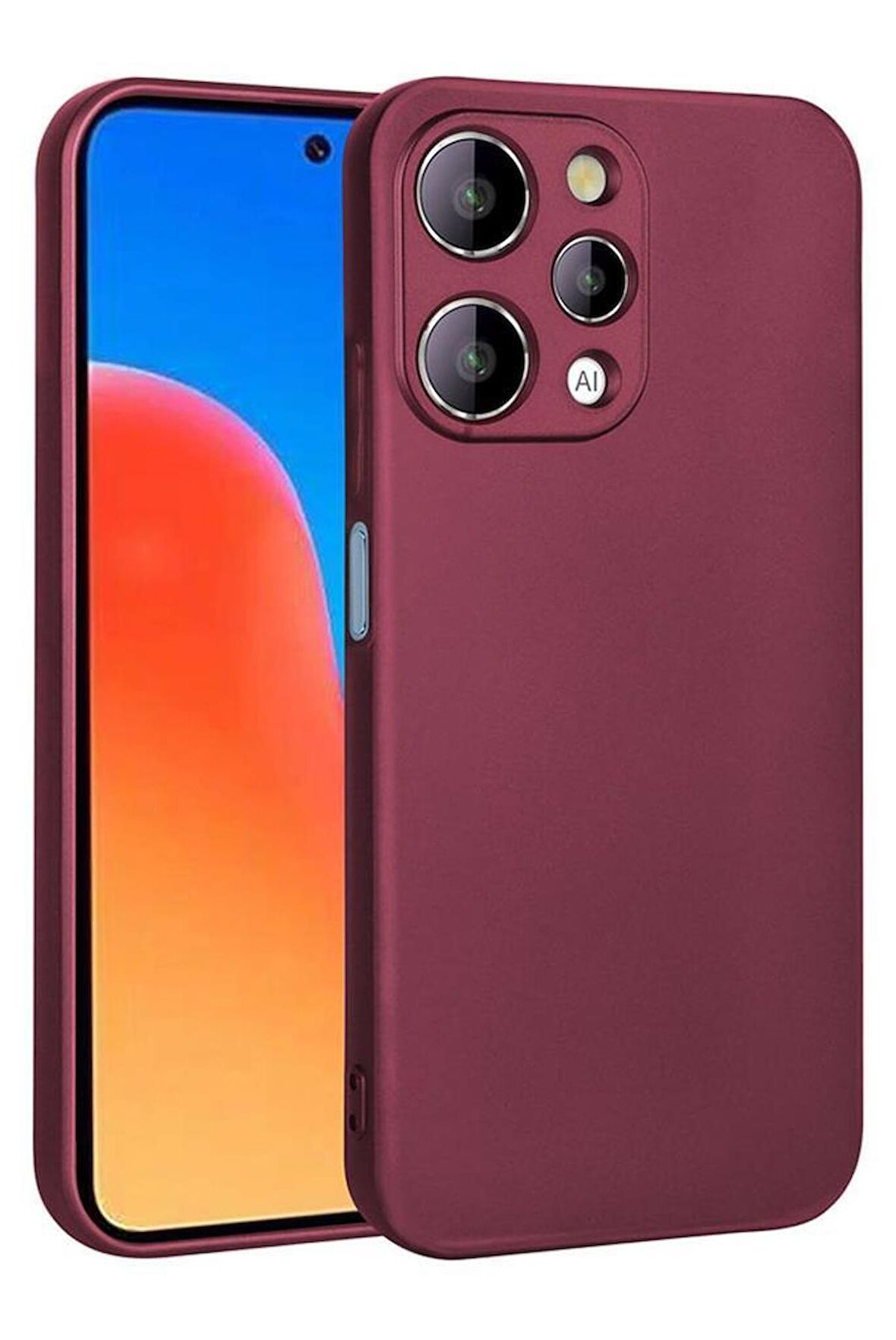 Xiaomi Redmi 12 Kılıf Kamera Çıkıntılı Soft Silikon