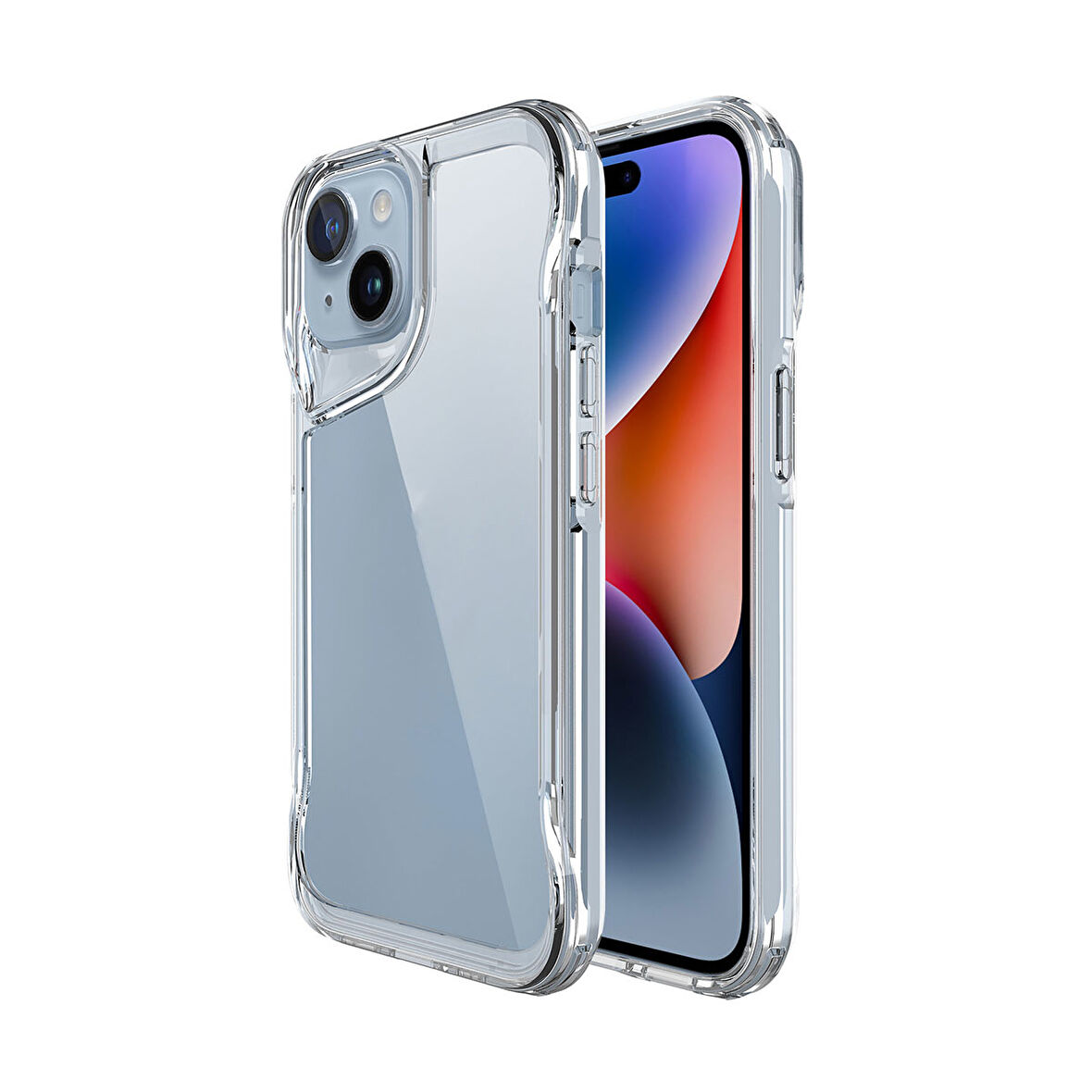 iPhone 15 Uyumlu Zore T-Max Kılıf-Renksiz