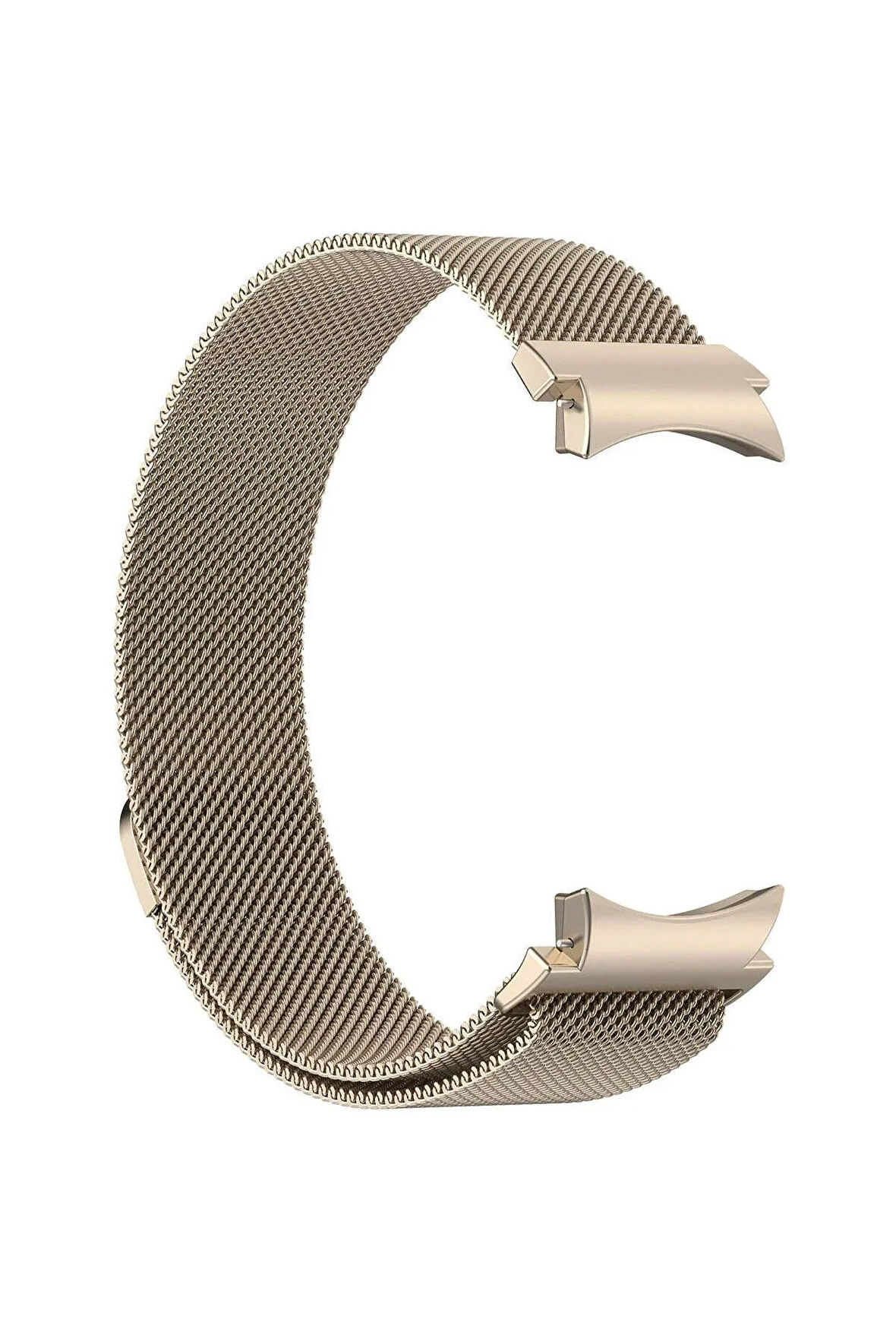 Galaxy Watch 6 Classic 47mm Uyumlu Krd-01 Metal Kordon-pale Gold