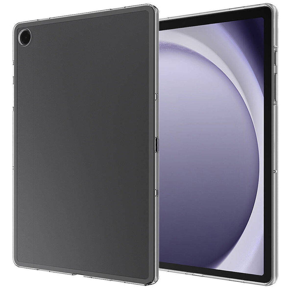 Galaxy Tab A9 Plus Kılıf  Uyumlu ​ALT Tablet Süper Silikon Kapak-Renksiz