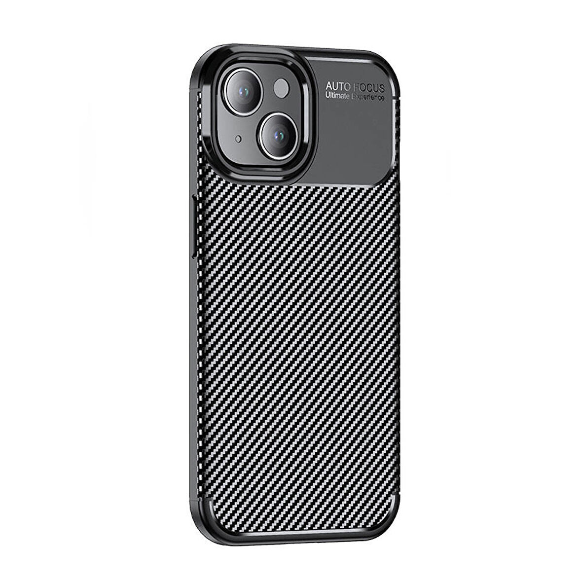 iPhone 15 Uyumlu Zore Negro Silikon Kılıf-Siyah