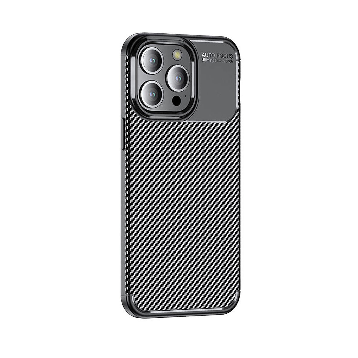 iPhone 15 Pro Uyumlu Zore Negro Silikon Kılıf-Siyah