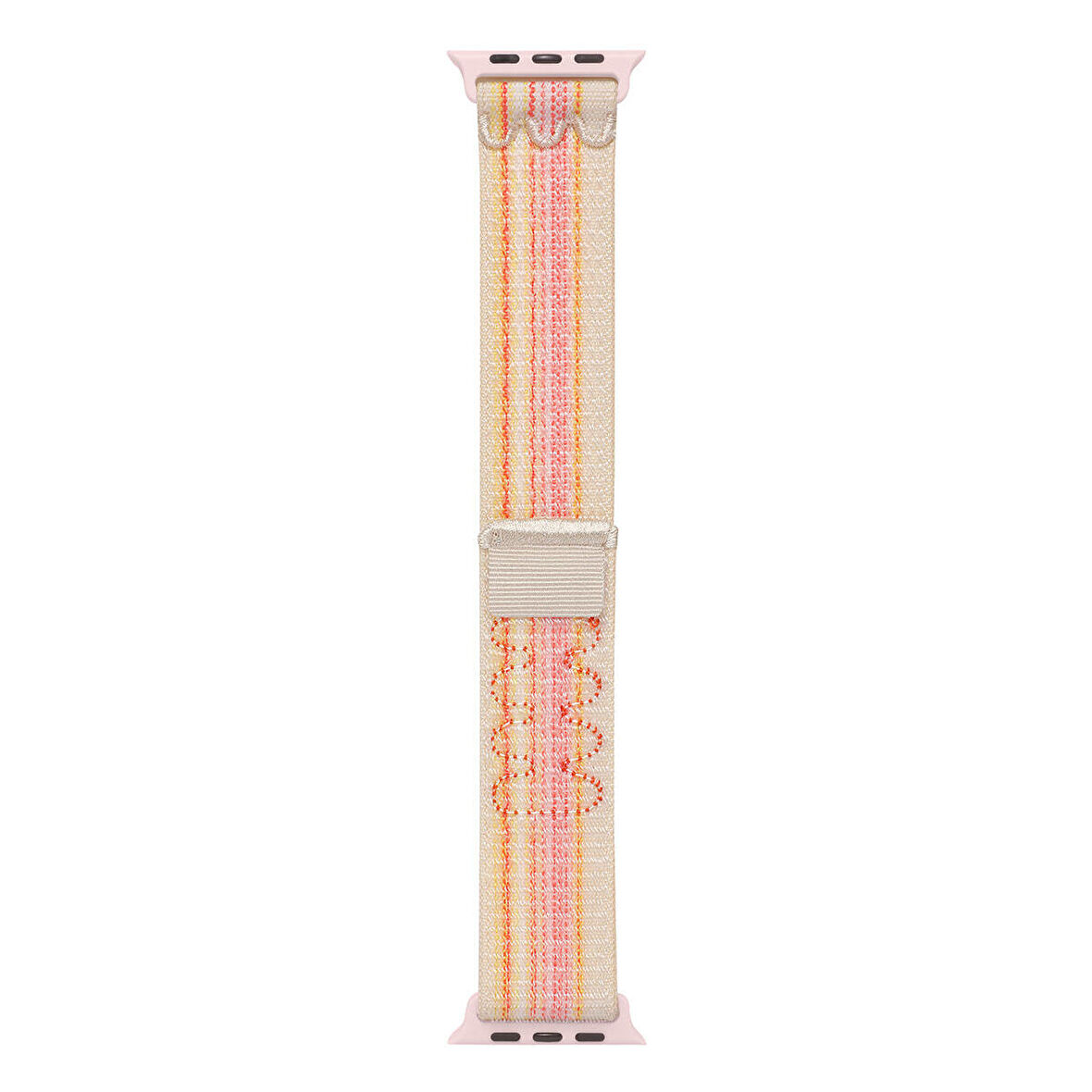 Watch 40mm Uyumlu KRD-91 Hasır Kordon Strap Kayış CLO- Pembe