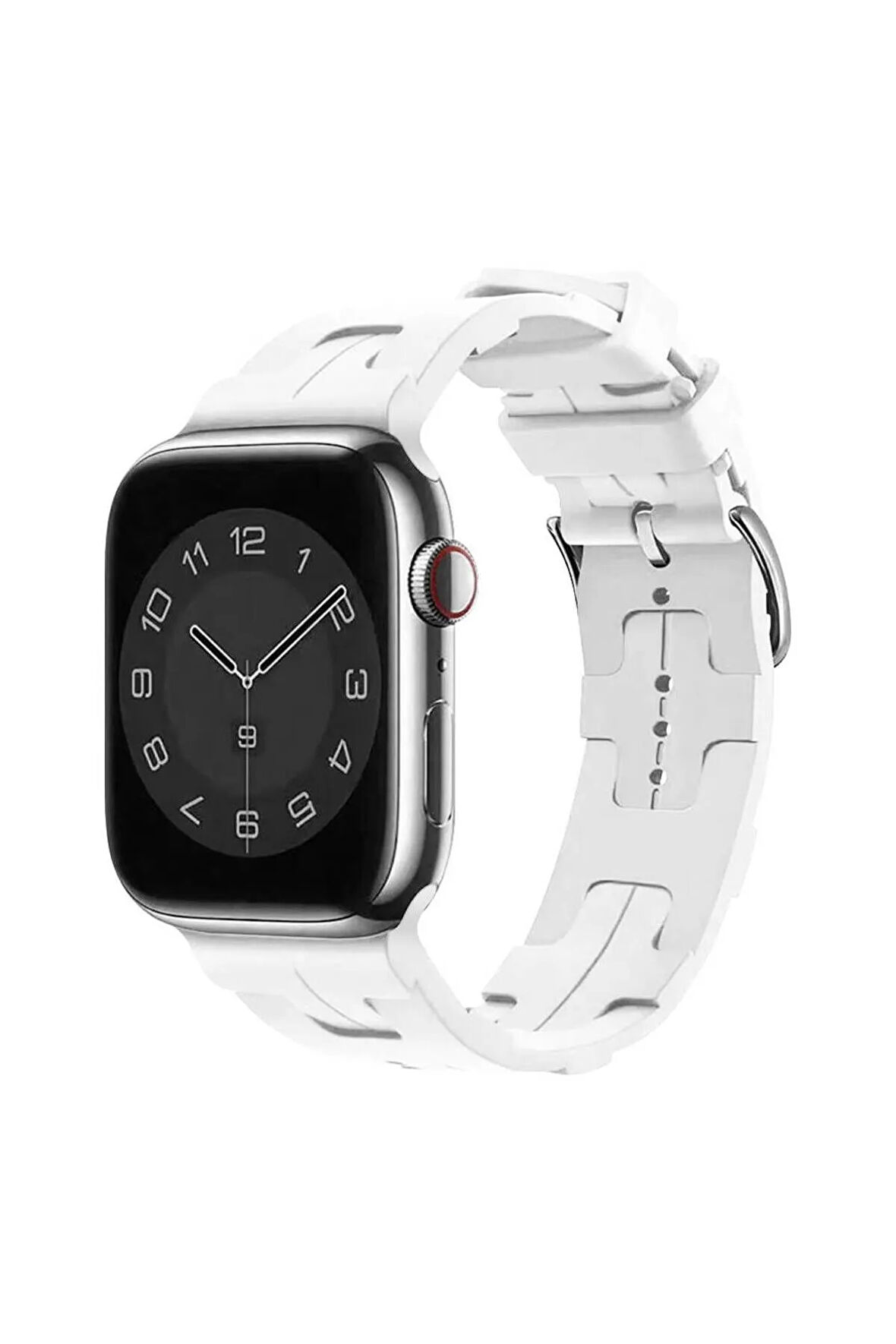 Apple Watch 7 41mm Krd-92 Uyumlu Kordon-pembe