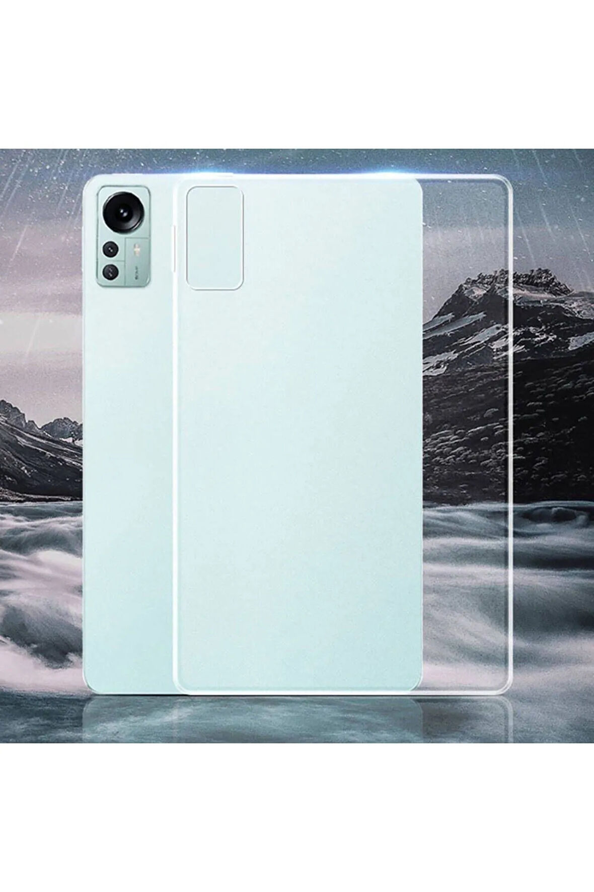 Xiaomi Redmi Pad 10.61" Kılıf Tablet Süper Silikon Kapak-renksiz
