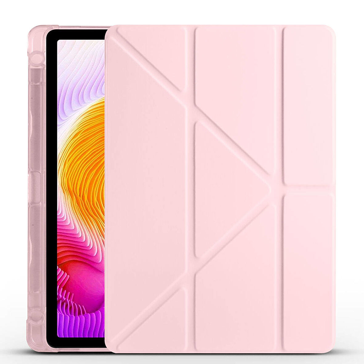 Xiaomi Redmi Pad SE Kılıf Tri Folding Kalem Bölmeli Standlı Kılıf