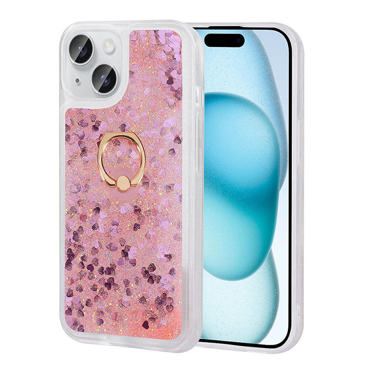 iPhone 15 Uyumlu Zore Milce Kapak-Pembe