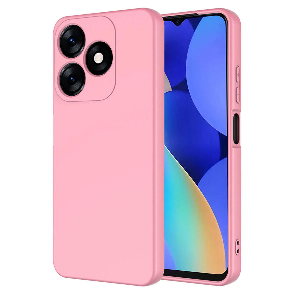 Tecno Spark 10C Lansman Kamera Korumalı Içi Kadife Yumuşak Silikon Mara Kılıf