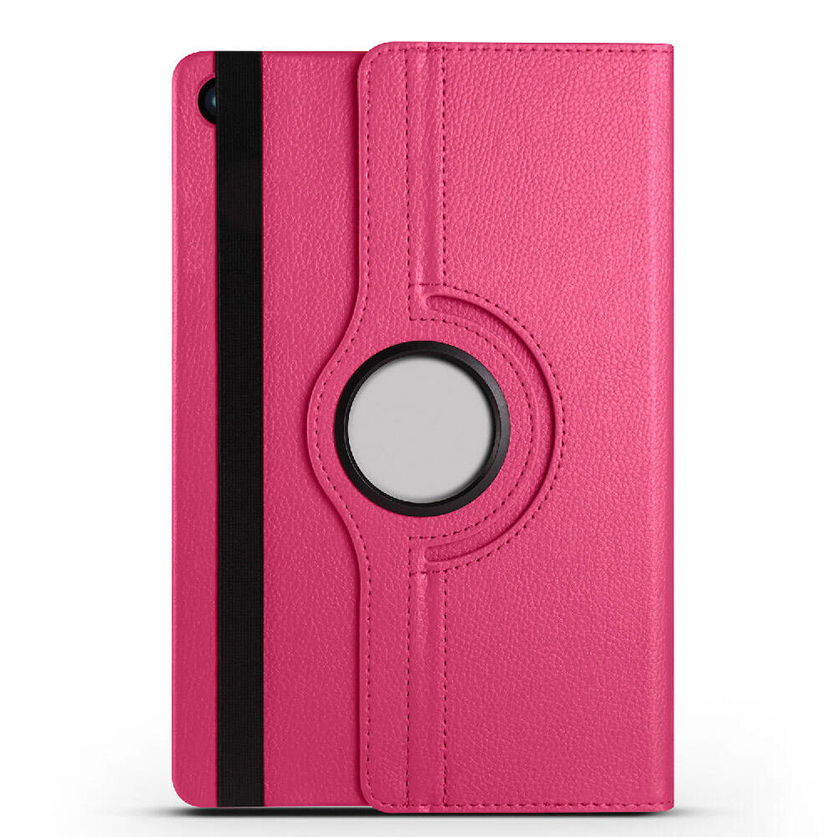 Galaxy Tab A9 Plus Uyumlu ​EFFX Dönebilen Standlı Kılıf-Pembe Koyu