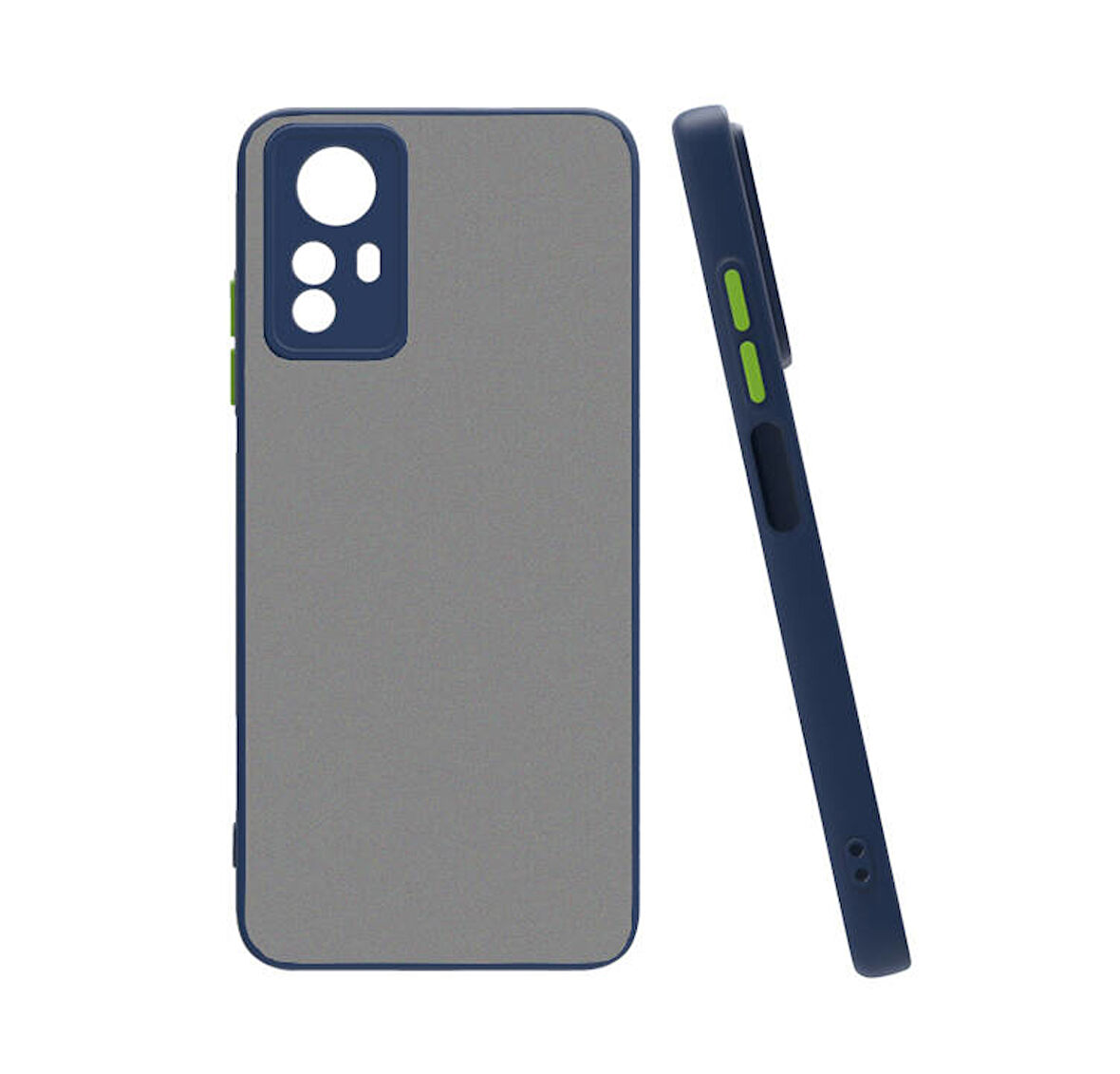 Xiaomi Redmi Note 12S Kılıf Zore Hux Kapak-Lacivert