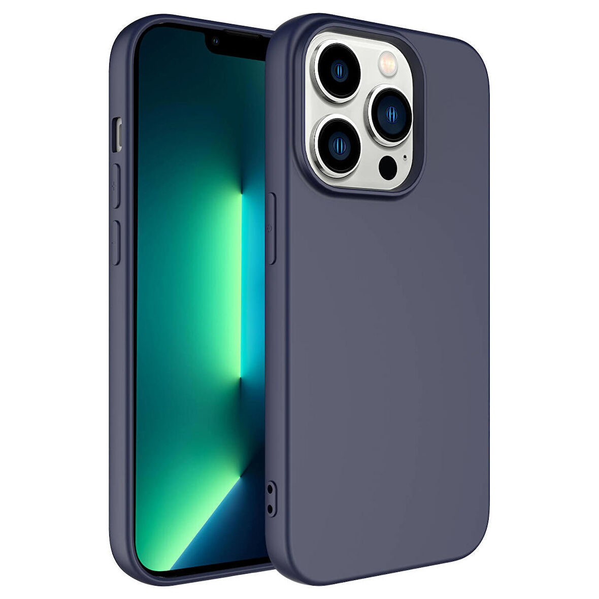 iPhone 14 Pro Uyumlu Zore LSR Lansman Kapak-Lacivert