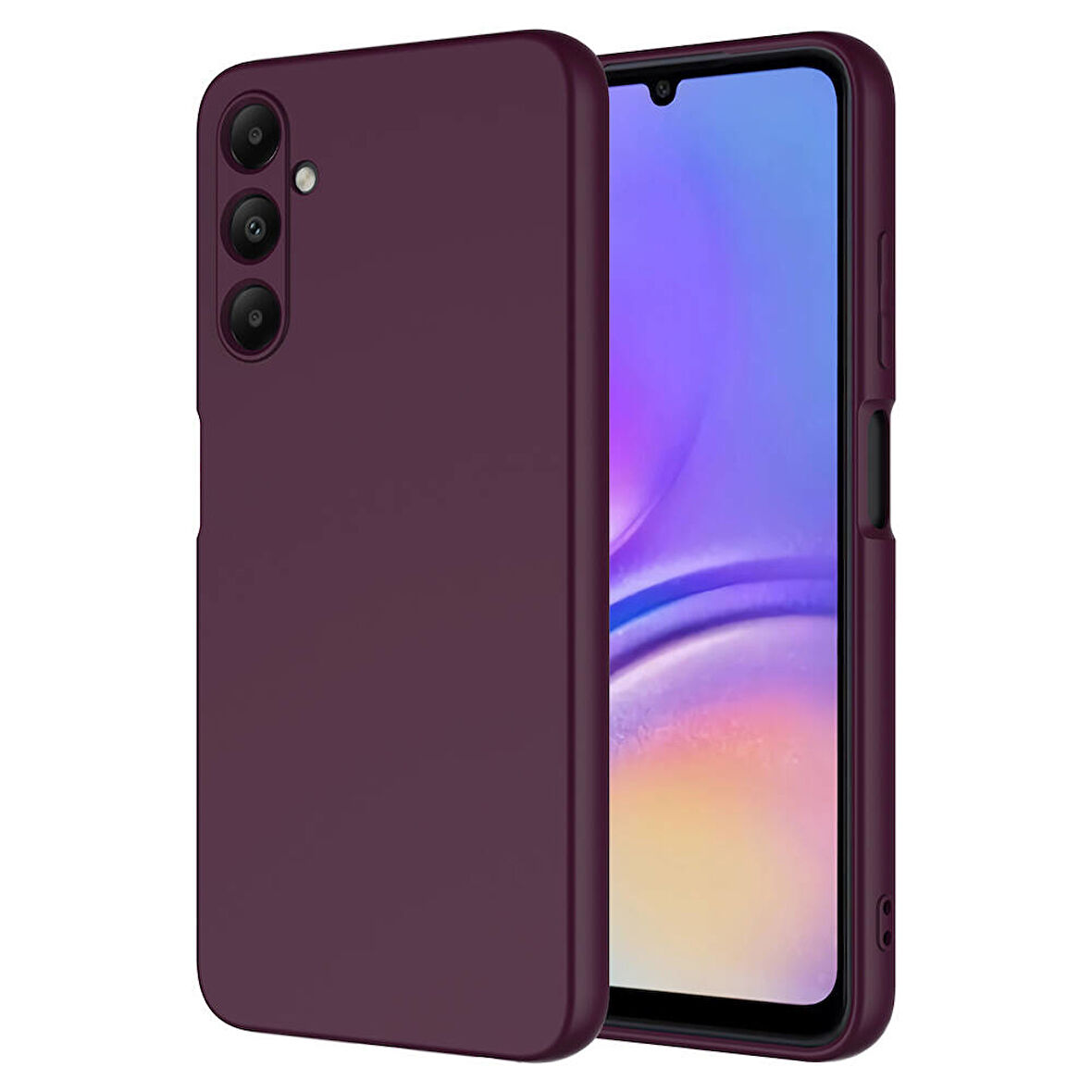 Galaxy A05S Kılıf Zore Mara Lansman Kapak-Koyu Mor