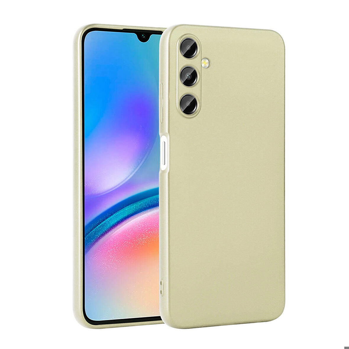 Galaxy A05S Uyumlu Zore Premier Silikon Kapak-Gold