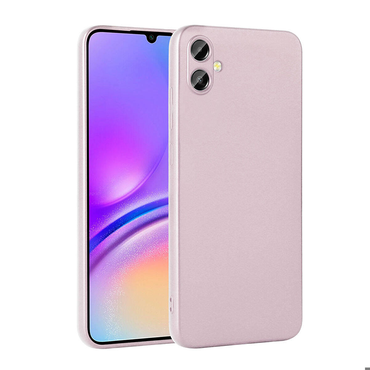 Galaxy A05 Uyumlu Zore Premier Silikon Kapak-Rose Gold