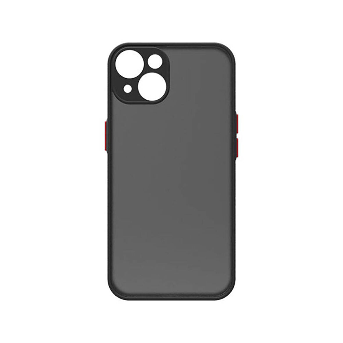 iPhone 15 Uyumlu Zore Hux Kılıf-Siyah