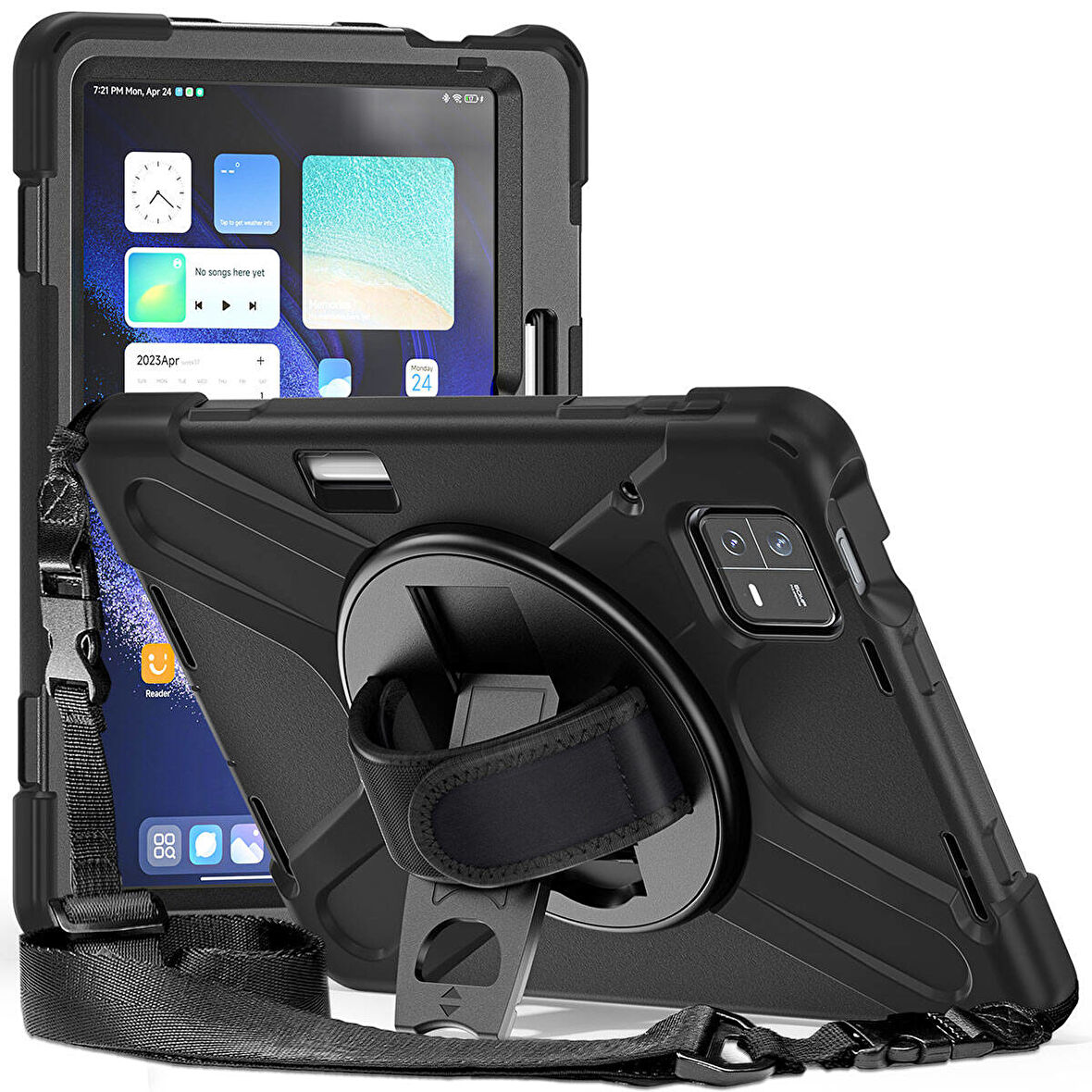 Pad 6 ​EFFX Defender Tablet Silikon - Siyah