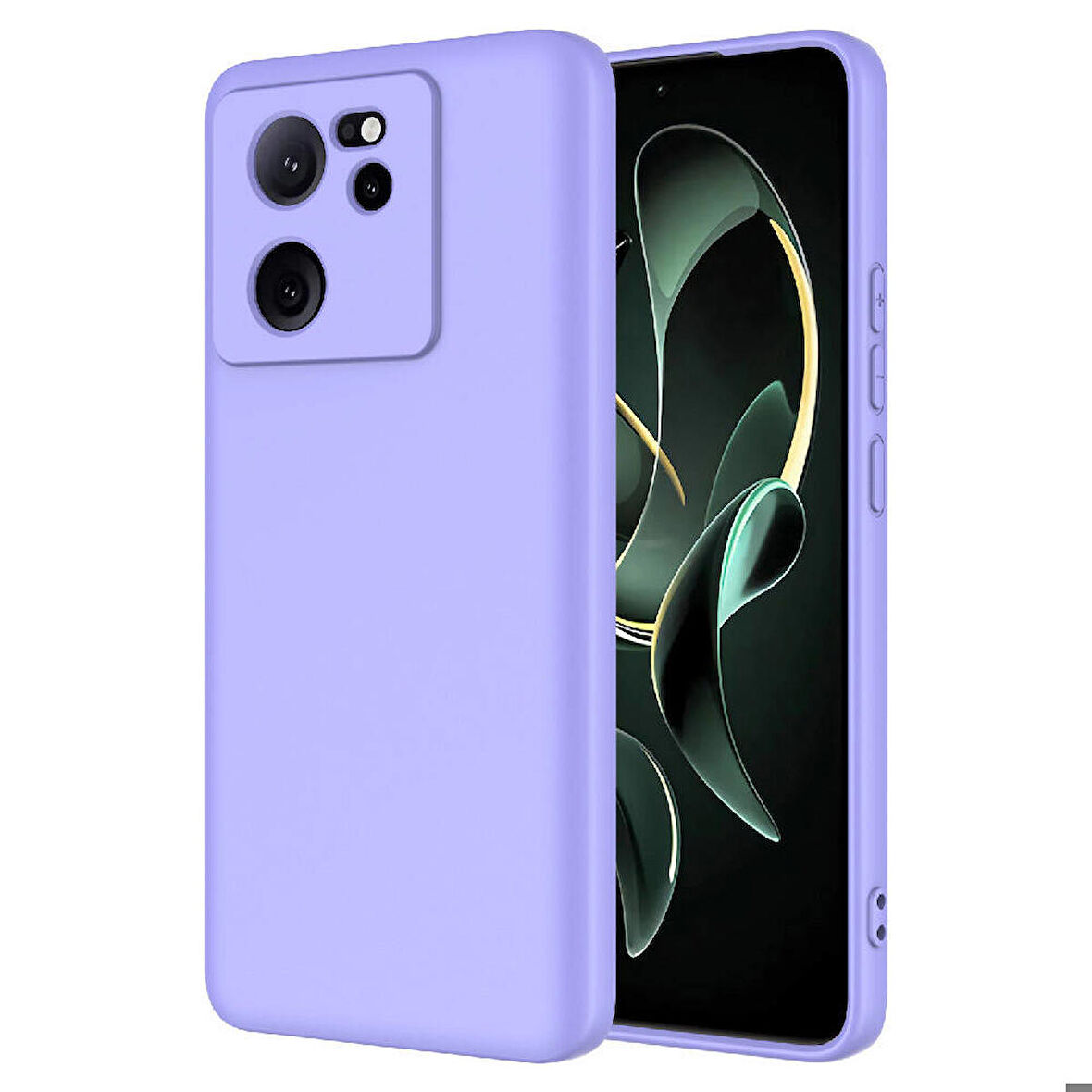 Xiaomi Mi 13T Uyumlu Zore Zore Mara Lansman Kapak-Lila