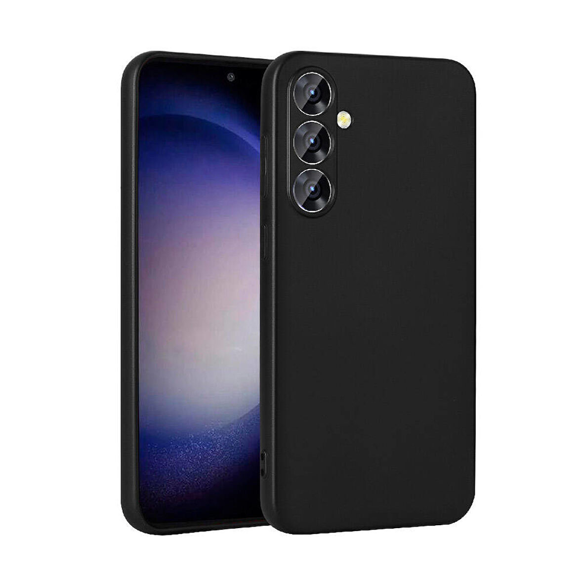 Galaxy S24 Uyumlu Zore Premier Silikon Kılıf-Siyah