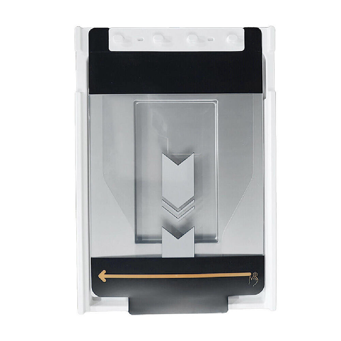 iPad 10.2 2021 (9.Nesil) Uyumlu ​JOEC Kolay Uygulama Aparatlı Easy Cam Ekran Koruyucu-Siyah