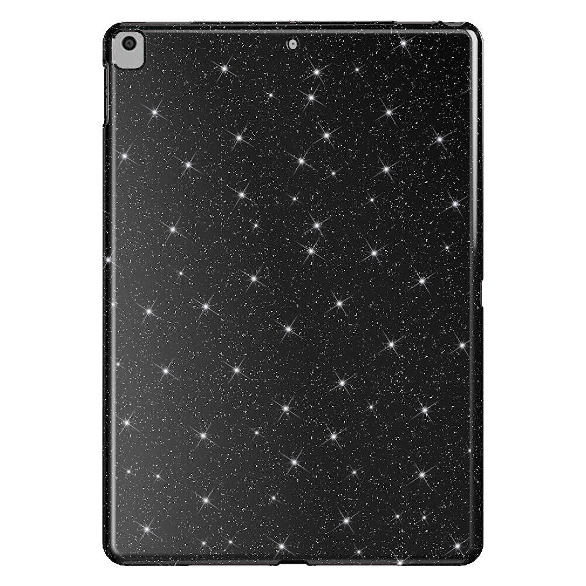 Apple iPad 10.2 2021 (9.Nesil) Simli Parlak Görünümlü Tablet Koton Kılıf