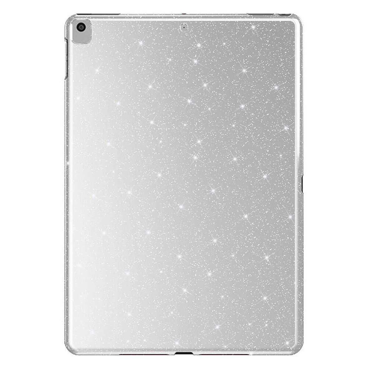 Apple iPad 10.2 (8 Nesil) Simli Parlak Görünümlü Tablet Koton Kılıf