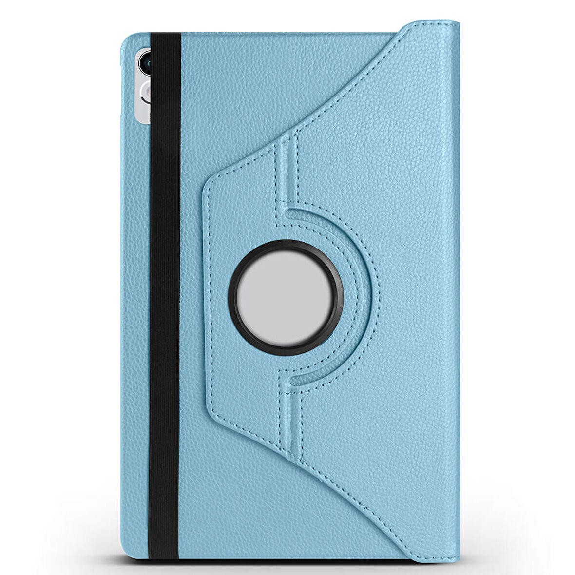Lenovo Tab P11 11.5 (2.Nesil) TB350UF Uyumlu ​İNC Dönebilen Standlı Kılıf-Mavi