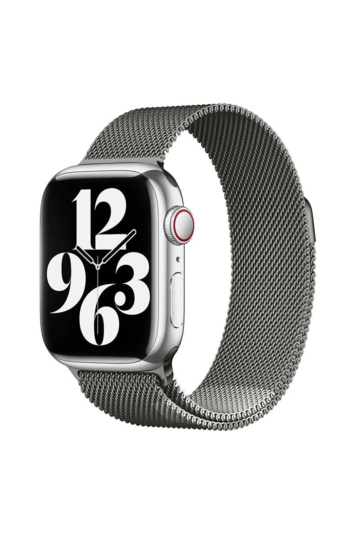 Apple Watch 38mm - Band-01 Metal Kordon-koyu Gri