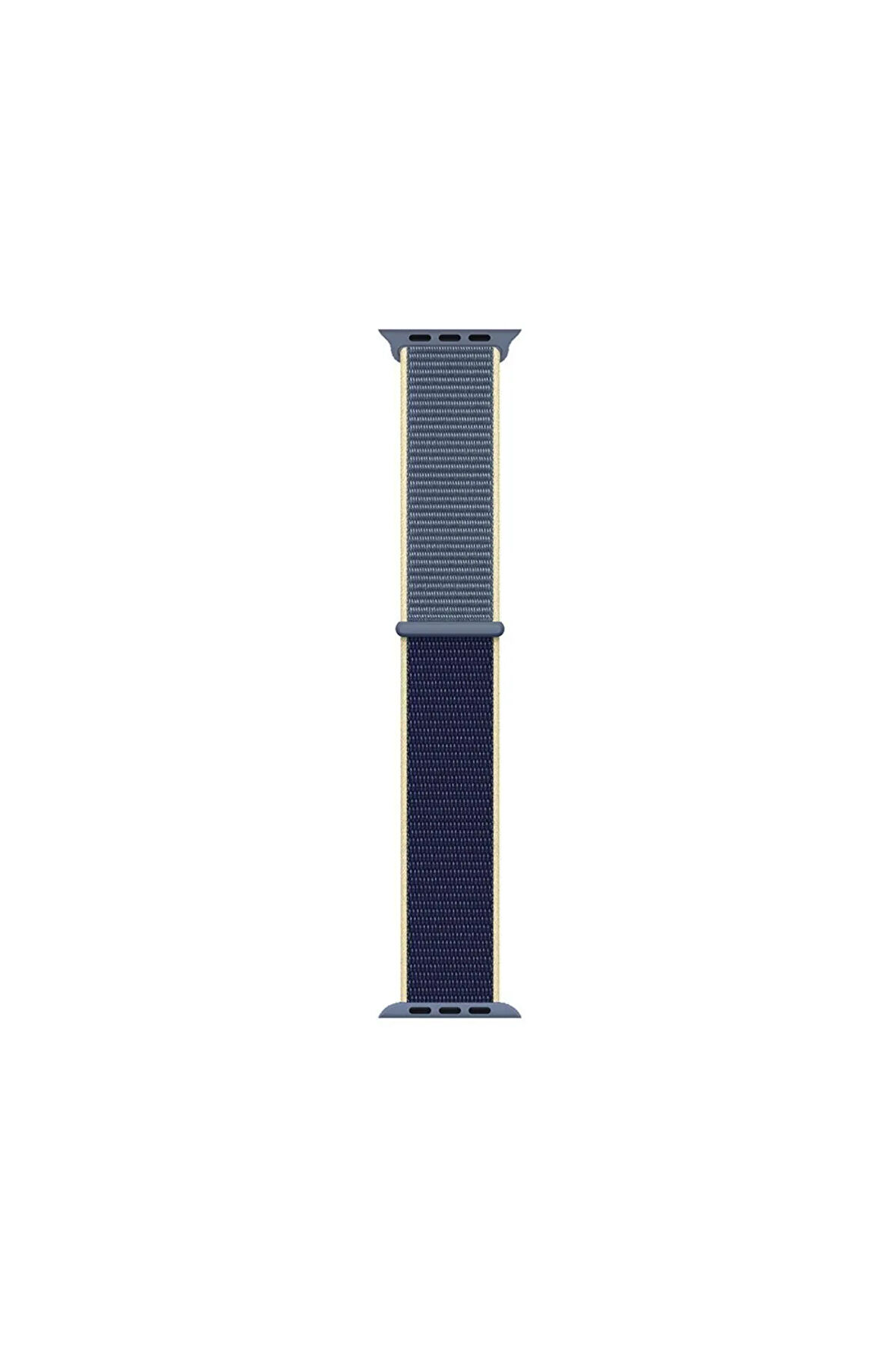 Apple Watch 42mm Uyumlu Kordon Band-03 Serisi Hasır Strap Kayış-Alaskan Blue