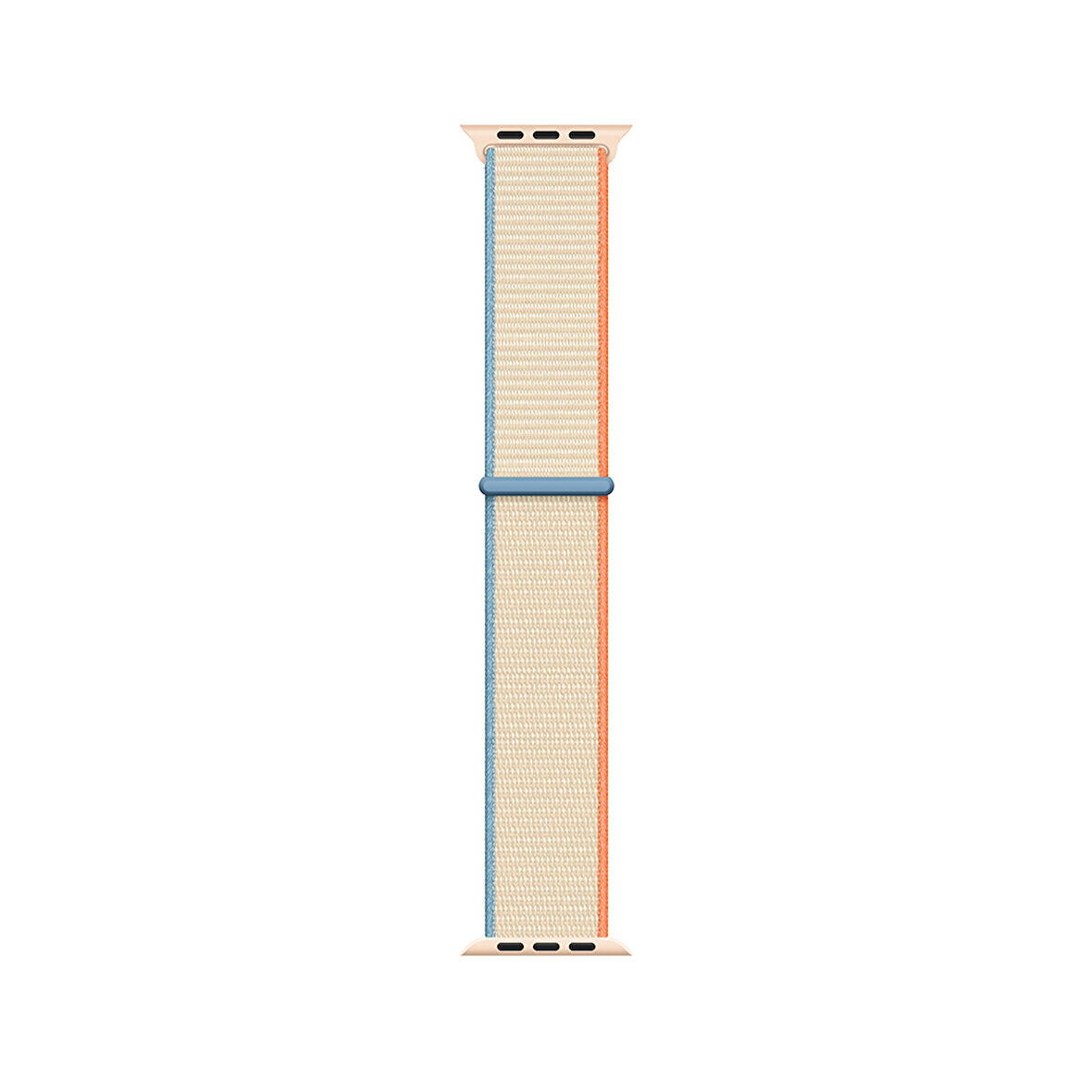 Watch 7 41mm Kordon Band-03 Serisi Hasır Strap Kayış-Krem