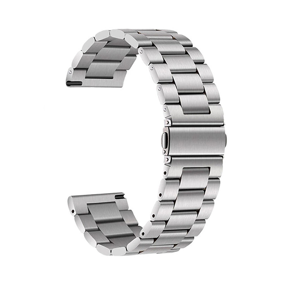 Gear S3 CLO Band-04 22mm Metal Kordon-Gümüş