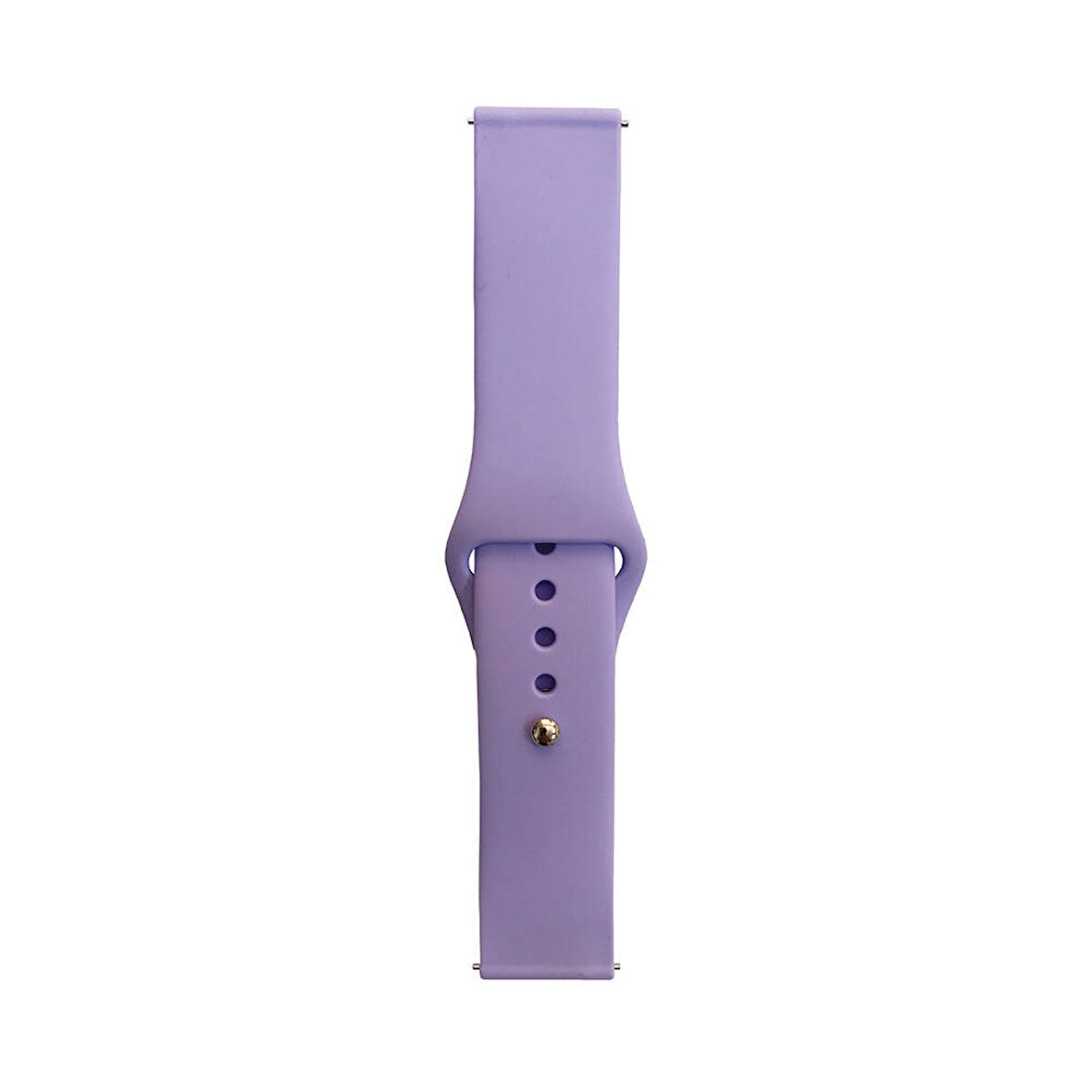 Huawei Honor Magic 2 46mm Band Serisi 22mm Klasik Kordon Silikon Strap Kayış-Lila