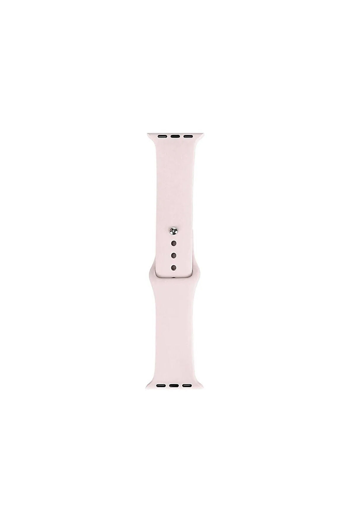 Apple Watch 7 41mm Band Serisi Klasik Kordon Silikon Strap Kayış-lavender
