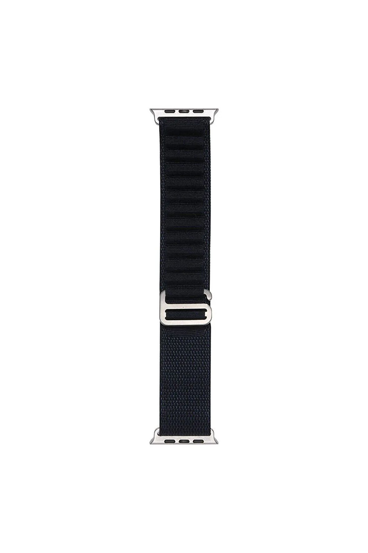 Apple Watch 7 45mm - Band-74 Hasır Kordon-midnight Blue