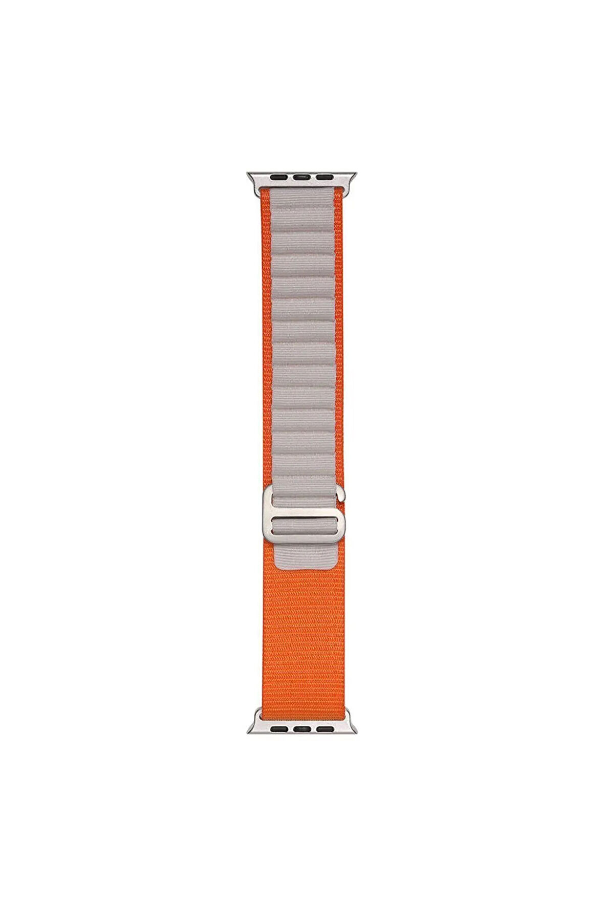 Apple Watch 7 41mm Band-74 Hasır Kordon-mor