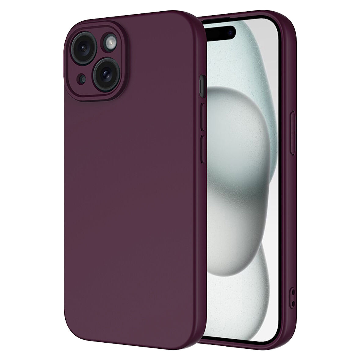 iPhone 15 Kılıf Kamera Korumali Mara Lansman Kapak